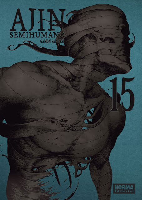 Reseña de "AJIN / Semihumano" (亜人) vol.15 de Gamon Sakurai - Norma Editorial