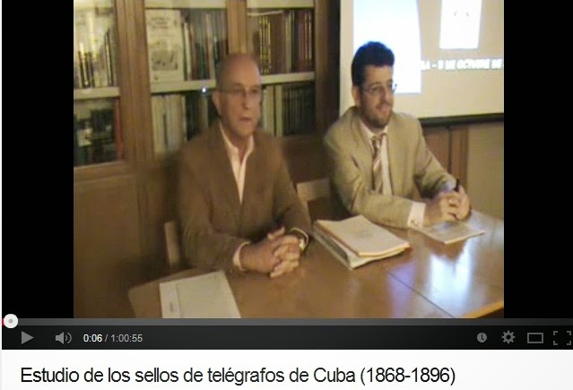 ESTUDIO DE LOS SELLOS DE TELÉGRAFOS DE CUBA (EUGENIO DE QUESADA)