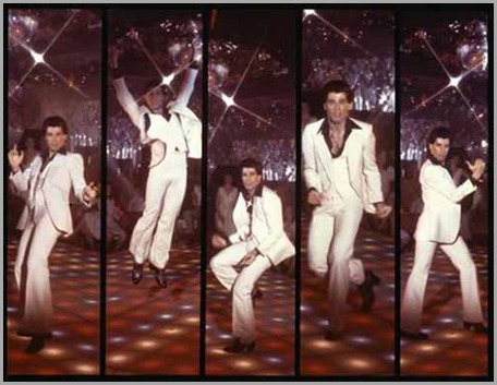 In a special 30th anniversary celebration, the Academy of Motion Picture Arts and Sciences’ “Monday Nights with Oscar®” (MNWO) will present a screening of “Saturday Night Fever” on Monday, August 13, at 7:30 p.m. at the Academy Theater in New York City.  The program will feature a post-screening onstage discussion with actresses Karen Lynn Gorney and Donna Pescow, costume designer Patrizia Von Brandenstein and casting director Shirley Rich. Pictured here: a sequence of five images of John Travolta dancing in a discotheque in a scene from the film.

Courtesy of the Margaret Herrick Library.