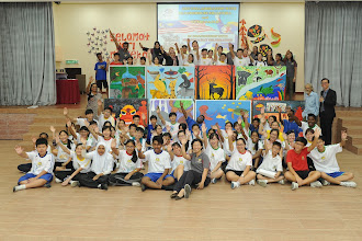 Lukisan Mural Bertemakan Kemerdekaan bersama Malaysian NAÏVE Artist Yusof Gajah dan Pelajar Sekolah Beaconhouse Sri Lethia