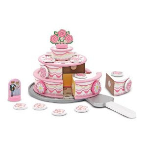 Pre-kindergarten toys - Melissa & Doug Tiered Special Occasion Cake