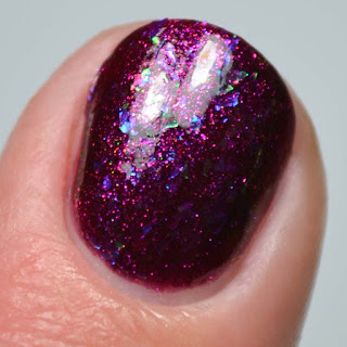 plum jelly nail polish