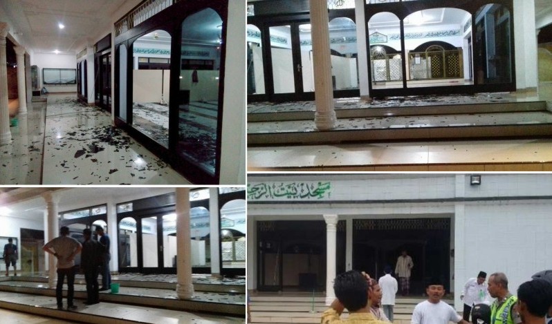 Setelah Penyerangan Gereja  di Jogja Sekarang Masjid di 