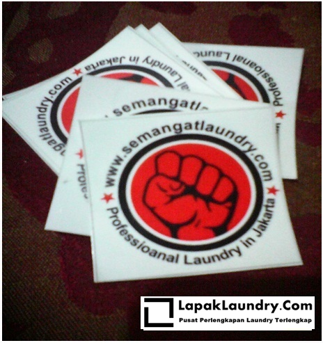  Stiker  Sarana Promosi Buat Usaha Laundry Anda 