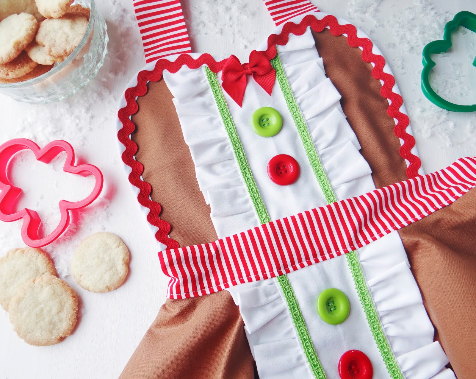 Christmas Apron Fabric Inspiration by Bambino Amore - The Apron Makers