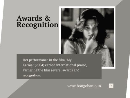 Moon Moon Sen Awards and Recognition