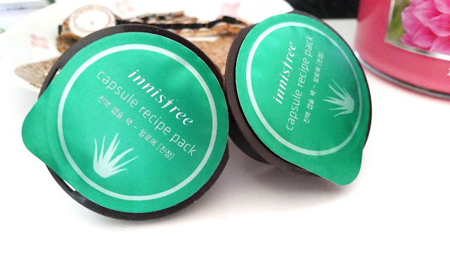 Innisfree Capsule Recipe Pack Aloe Review