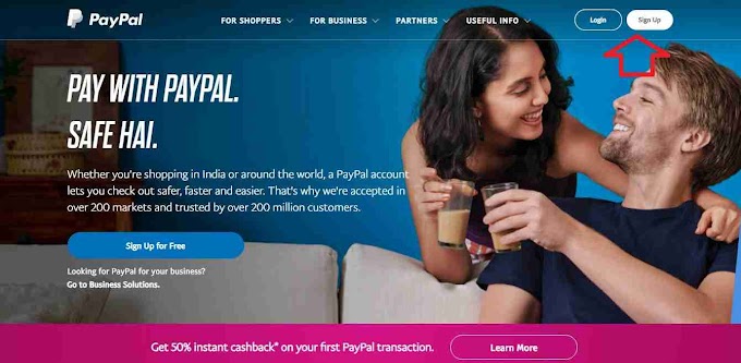 How to Create a paypal account? Step by Step