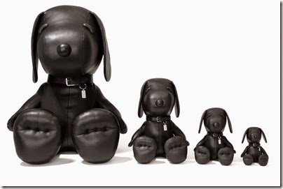 Peanuts X Coach black Snoopy toys