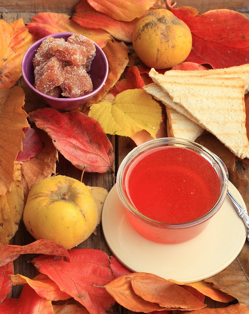 gelée de coings , pâte de coings , recette grand mère 