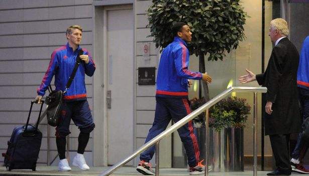 Strict: United players are forced to stay at the Lowry hotel before matches
