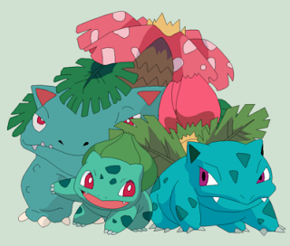 Bulbasaur Ivysaur Venusaur