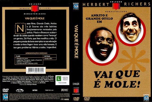 Capa DVD Vai Que É Mole