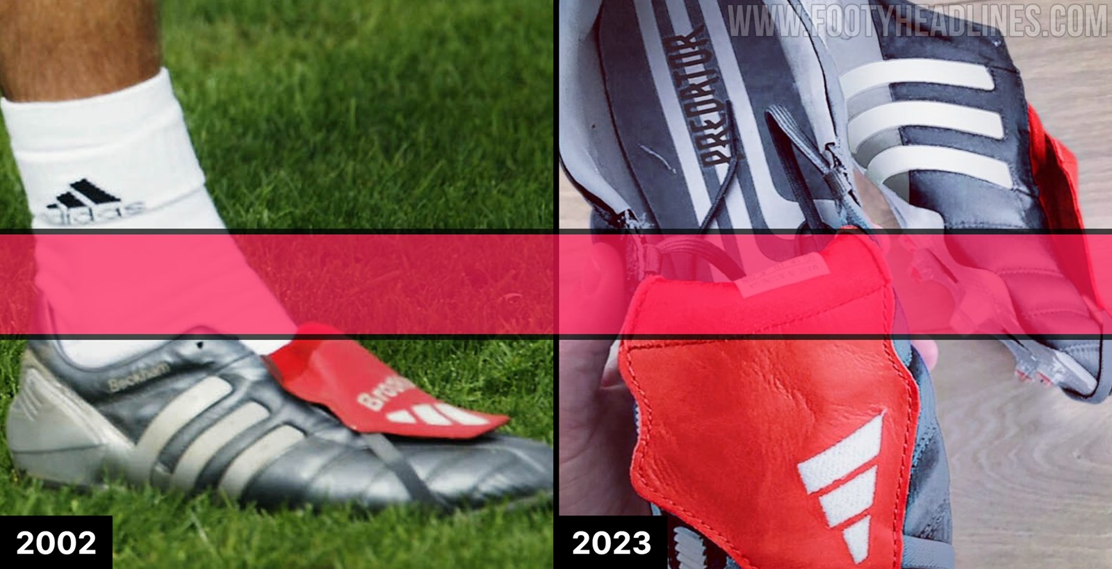Adidas Predator Mania "Gunmetal" 2023 Remake - April Fool's Footy Headlines