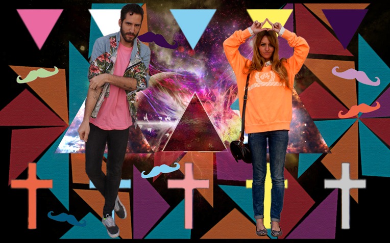 hipster neon