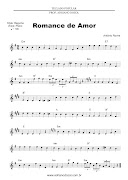 Romance de AmorPartitura para Teclado. Conheça o Método Prático Teclado .