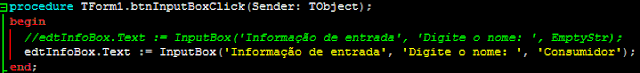 inputbox delphi