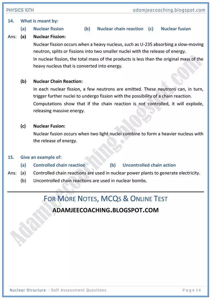 nuclear-structure-self-assessment-questions-physics-10th