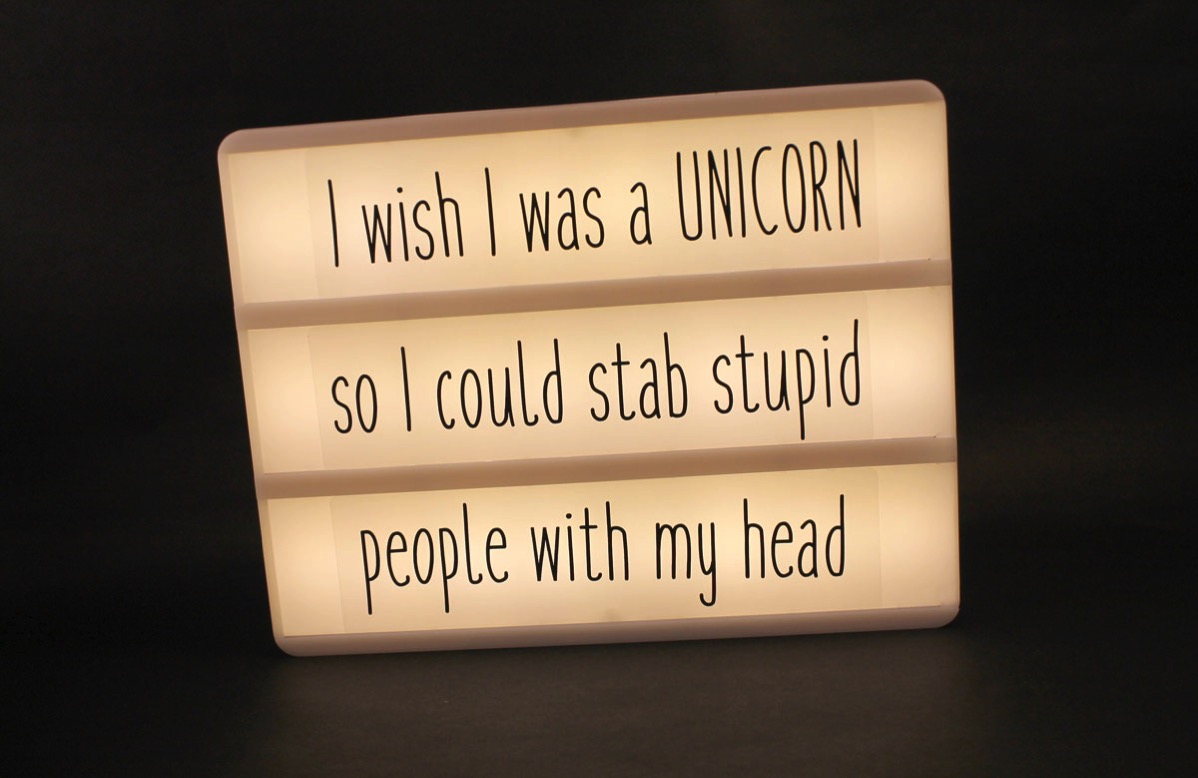 I wish i was a unicorn