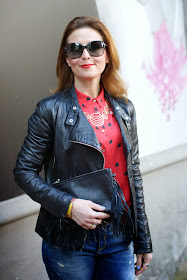 Vitti Ferria Contin necklace, fringed bag, Fashion and Cookies, fashion blogger