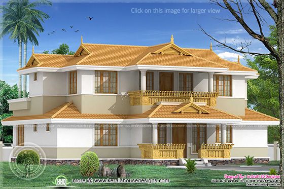 Kerala villa 1910 sq-ft