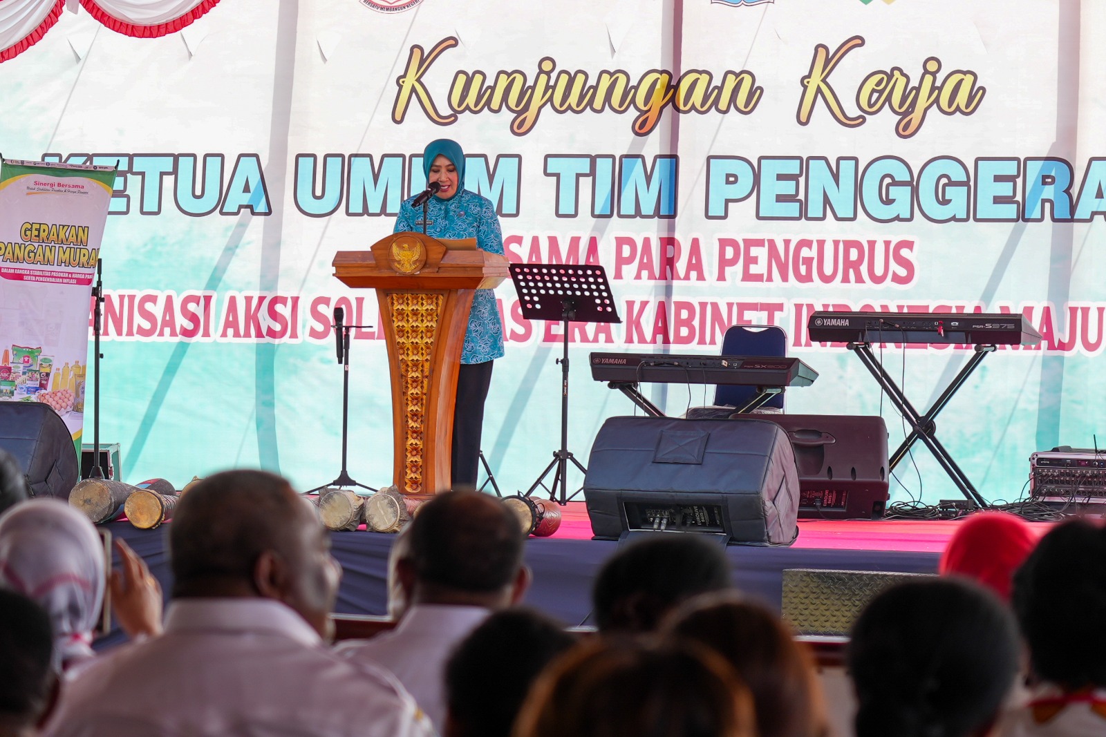 Tekan Stunting, Ketum TP PKK Pusat Dorong Kader Mantapkan Ketersediaan Pangan