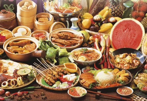 Malaysia Variety of Food Hawker