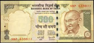 Deposit term for Rs. 500 and Rs. 1000