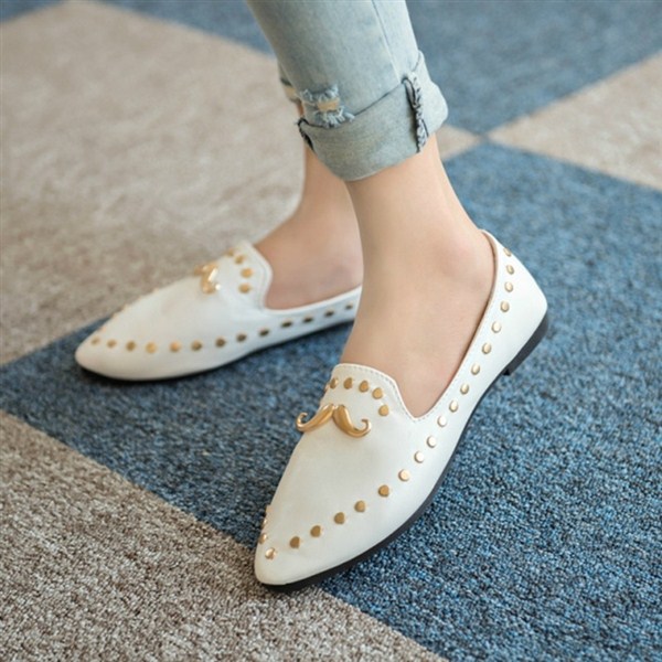 model sepatu flat ala korea desain casual elegan terbaru