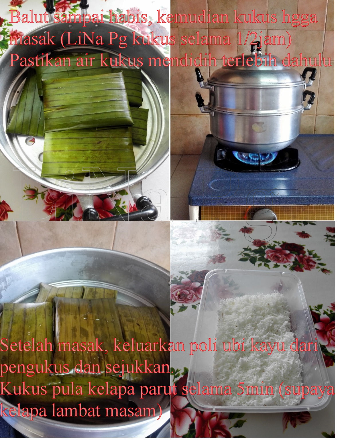 Poli Ubi Kayu Kuih Tradisional Kelantan - TERATAK MUTIARA 