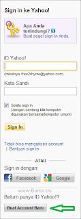 Cara Membuat Email Melalui Yahoo