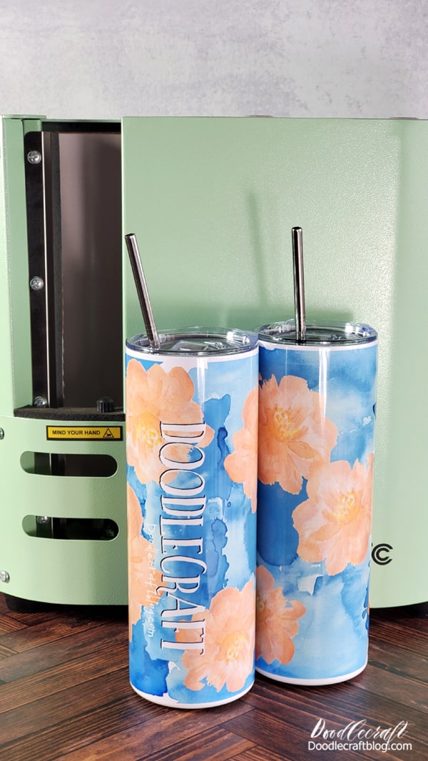 How to Tape a Skinny Tumbler for Sublimation to Prevent White Spots -  Silhouette School