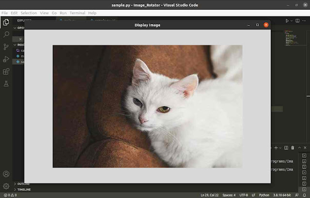 display an image on tkinter window in another function using pillow module