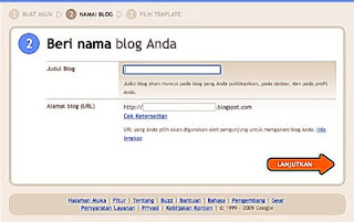 Membuat weblog dengan layanan blogger.com