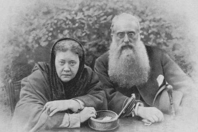 Kol. Henry Steel Olcott & Helena Blavatsky