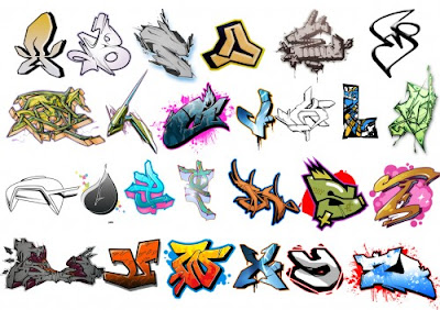 graffiti alphabet