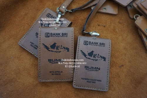 Bikin Souvenir Perusahaan dan Kantor Medan id card bank bri