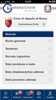 L'app Giustizia Civile