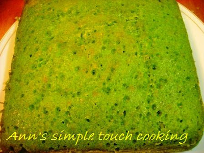 Simple Touch Cooking++::: Kek Lumut