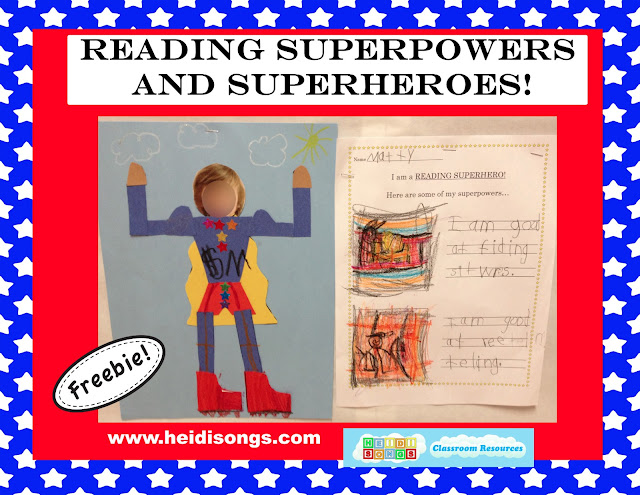 Reading Superpowers and Superheroes!