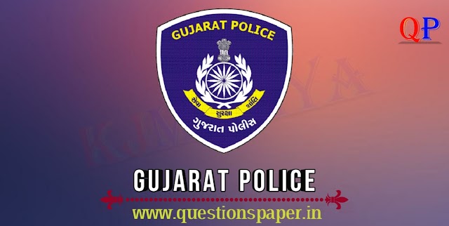 GPSC Police Inspector (Advt. No. 110/2019-20) Question Paper (03-01-2021)