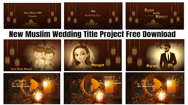 New Muslim Wedding Title Project Free Download