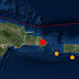 “Un sismo de magnitud 4.2 se registró hoy a las 7:52 de la mañana próximo a Higüey”. 