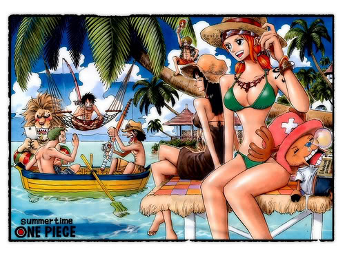 One piece cartoon