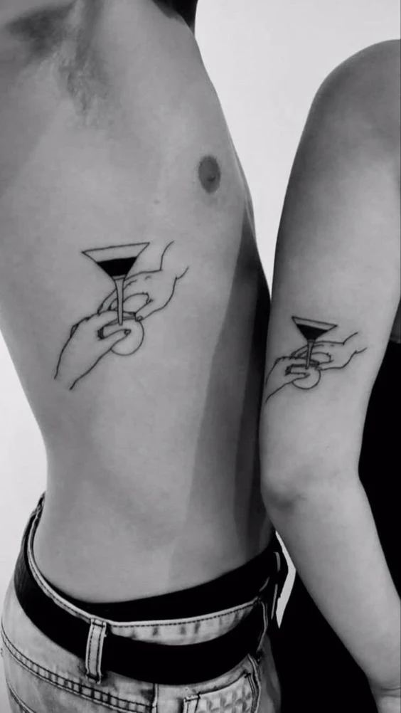 tatuagem de casal