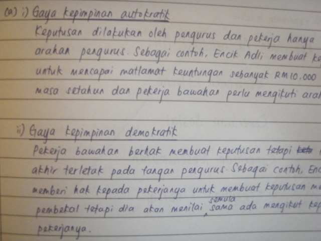 My Motivation Tips Menjawab Soalan Esei Pengurusan Perniagaan Edisi Matrikulasi Teknik Bagaimana Nak Menceriakan Dan Menyeronokkan Pemeriksa Menanda Kertas Jawapan Kita