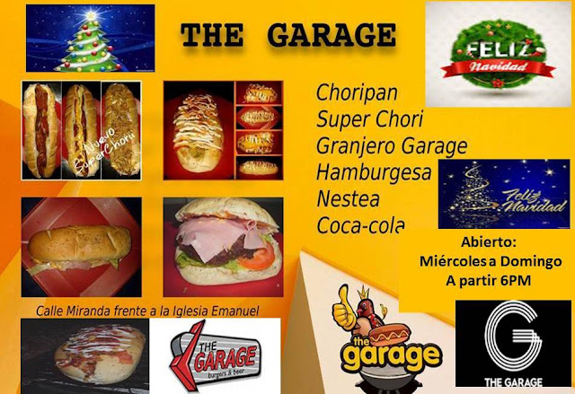 The Garage te trae las mejores promociones de Choripanes en San Fernando. Martes a Domingo. 6PM