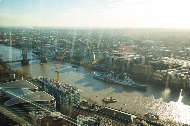 Vista dallo Sky garden-Londra