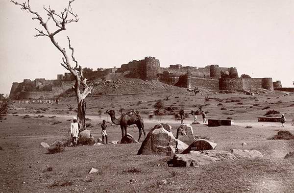Old India Photos - Jhansi Fort in 1857