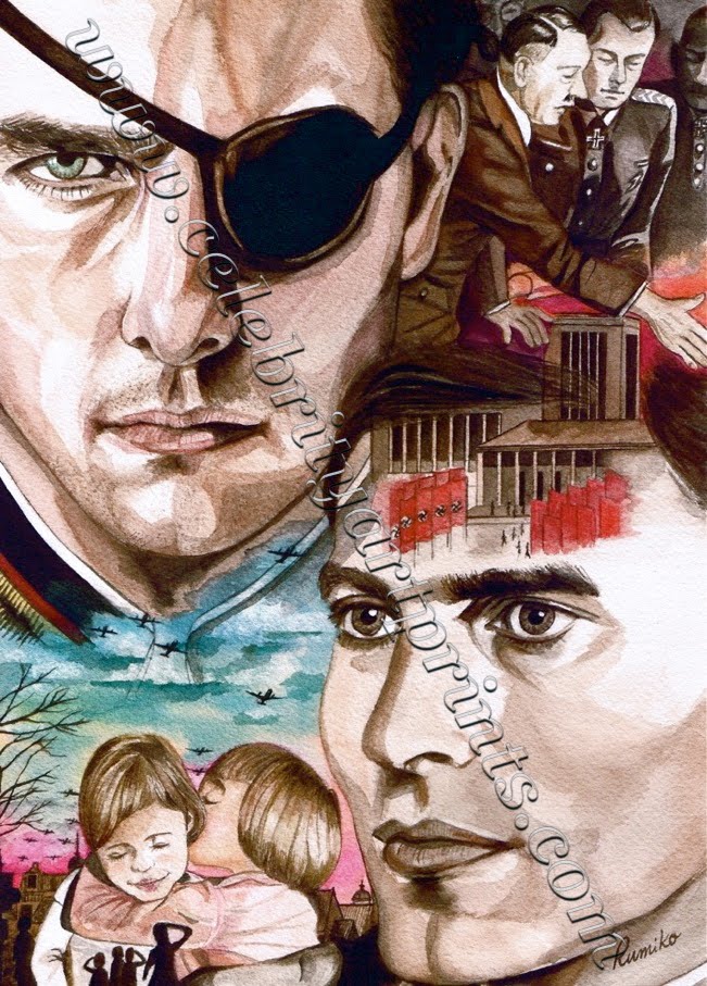 Tom Cruise And Stauffenberg 映画 Valkyrie より Tom Cruise And Stauffenberg 映画 Valkyrie より